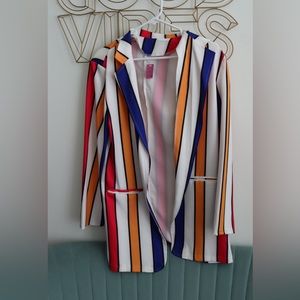 Striped Blazer